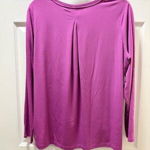 Athleta Vibrant Purple Long Sleeve Top